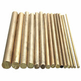 15pcs 2-8mm OD Brass Rod Brass Bar 100mm DIY Accessories Rivet Decoration Handle
