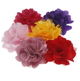 15pcs Artificial Flower Head DIY Headdress Sugar Box Accessorie