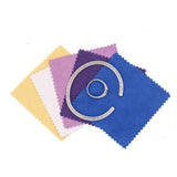 15pcs 8.5*8.5cm Silver Polish Cleaner Cloth Craft Metal Jewelry Tool