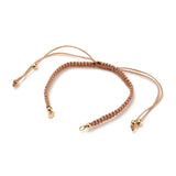 Adjustable Braided Cord Bracelet Set for Jewelry Making
