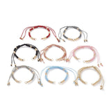 15pcs Adjustable Braided Cords for Bracelet Making
