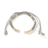 15pcs Adjustable Braided Cords for Bracelet Making