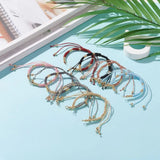15pcs Adjustable Braided Cords for Bracelet Making