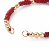 15pcs Adjustable Braided Cords for Bracelet Making