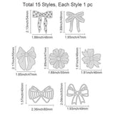 15pcs Carbon Steel Cutting Dies Stencils DIY Scrapbooking Decorative Embossing