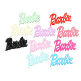 15pcs Cartoon Alphabet Resin Ornament DIY Craft Supplies Phone Shell Arts Patch
