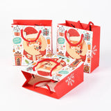 15pcs Christmas Themed Jewelry Paper Bags for Party Packaging