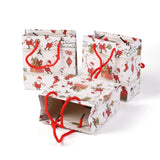 15pcs Christmas Themed Jewelry Paper Bags for Party Packaging