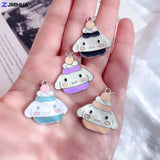 15pcs Enamel Charms Pendants DIY Jewelry Making Findings Necklaces Keychains