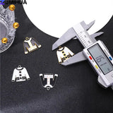 15pcs Enamel Charms Mini Jackets Charms Pendants Jewelry Making Findings