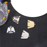 15pcs Enamel Charms Mini Jackets Charms Pendants Jewelry Making Findings