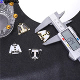 15pcs Enamel Charms Mini Jackets Charms Pendants Jewelry Making Findings