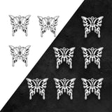 15pcs Antique Silver Butterfly Charms Insect Pendants DIY Jewelry Making