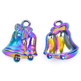 15pcs Rainbow Christmas Pendant Charm DIY Jewelry Earring Necklace Keychain