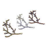 15pcs Mixed Vintage Tree Branch Pendant Jewelry Finding Charm