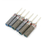 15pcs Sandpaper Grinding Bands Rod 2.35mm Shank Jewelry Polishing Wheel Head