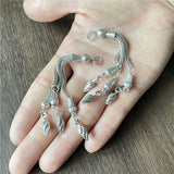 15pcs Seed Pendant Metal Tassel for Jewelry Making DIY