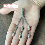 15pcs Seed Pendant Metal Tassel for Jewelry Making DIY