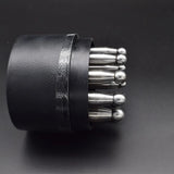 15pcs Steel Dapping Punches Metalworking Forming Chasing Tools