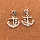 Nautical Anchor Hope Charm Beads Dangle Fit European Bracelets