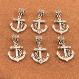 Nautical Anchor Hope Charm Beads Dangle Fit European Bracelets