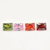 15pcs CZ Stone AAAAA Gems 3x5-10x12mm Bright Cubic Zirconia