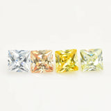 15pcs/lot Square CZ Stones 3x5mm~10x12mm Bright AAAAA Gems
