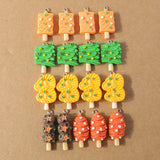 15pcs Mix Food Barbecue Resin Charms for Jewelry Making