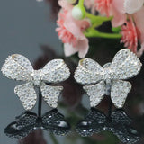 Minimalist Pink Kunzite Sapphire CZ Earrings