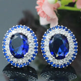 Minimalist Pink Kunzite Sapphire CZ Earrings