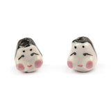 15x16mm Porcelain Doll Beads for Jewelry Making Supplies