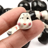 15x16mm Porcelain Doll Beads for Jewelry Making Supplies