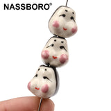 15x16mm Porcelain Doll Beads for Jewelry Making Supplies