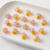 Icecream Bead Lampwork Mushroom Glass Bead DIY Jewelry