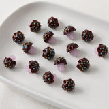 Icecream Bead Lampwork Mushroom Glass Bead DIY Jewelry