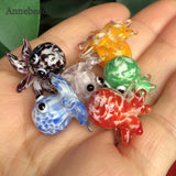 15x20mm Octopus Lampwork Glass Beads for Jewelry Making