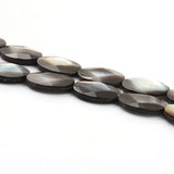 15x20mm Abalone Shell Flat Oval Spacer Beads for Jewelry Making