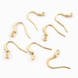 20x15mm Stainless Steel Ball French Wire Earrings Backs Silver Tone