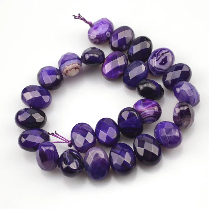 15x20mm Sardonyx Beads Natural Stone DIY Loose Beads Strand 15 Inches