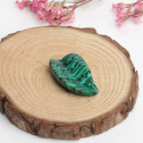 10Pcs Feather Shape Pendant Agates/Jaspers/Quartzs/Tiger Eye/Sandstone