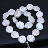 16-17mm Natural Pearl Bead Round Shape Baroque Pearl Loose Beaded