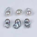 16-19mm AAAA Natural Pink Grey Baroque Pearl Strand