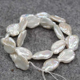 Baroque Natural Freshwater Pearl Strand Earring Charms Jewelry Beads
