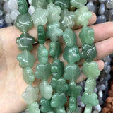 Natural Plum Blossom Agates Jades Quartz Beads for Jewelry Making