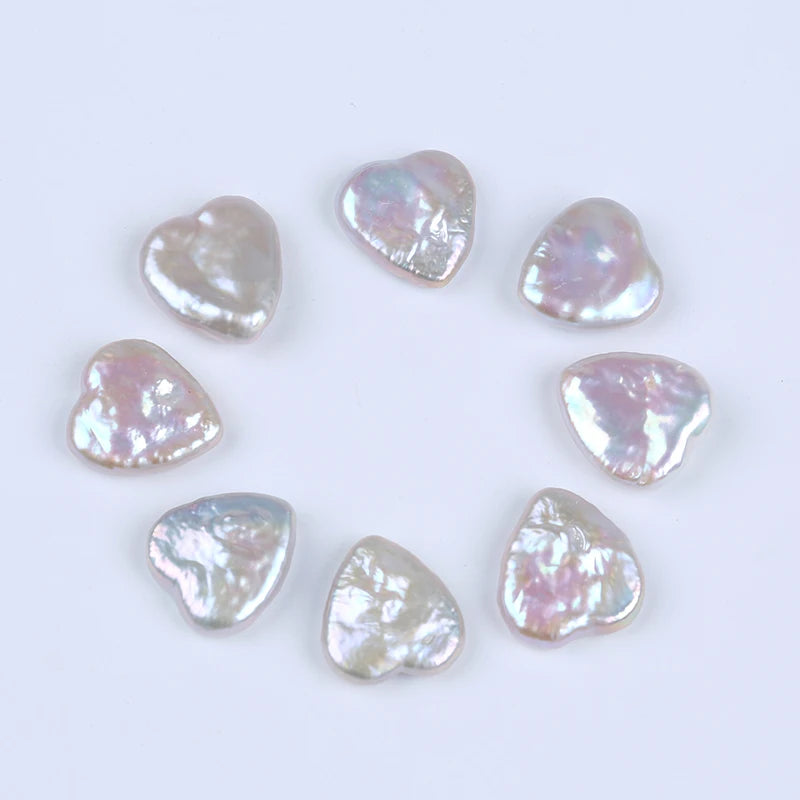 Natural Freshwater Pearls Heart-shaped Baroque Pearl Beads