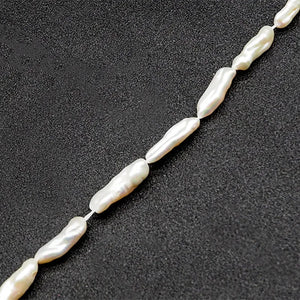 10Pcs Baroque Freshwater Pearl Strand Earring Charms Jewelry Beads