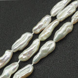 10Pcs Baroque Freshwater Pearl Strand Earring Charms Jewelry Beads