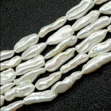 10Pcs Baroque Irregular Natural Freshwater Pearl Beads Strand Charms Loose Bead