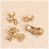 Christmas Deer Style KC Alloy Pendants Charms Jewelry Making Findings