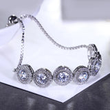 Adjustable Large Stone Bracelet & Bangle